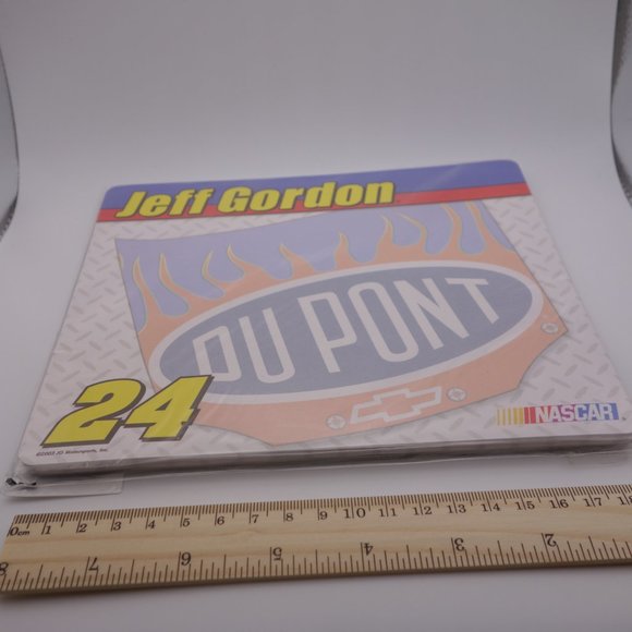 NASCAR Jeff Gordon 24 Stamp Stickers & Memo Mouse Pad & Racing with NASCAR Book - Picture 12 of 14